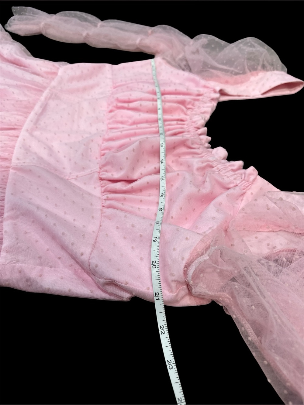 Sugar Thrillz Plus Size Pink Show Pony Mini Dress - Size 1X - Picture 6 of 8
